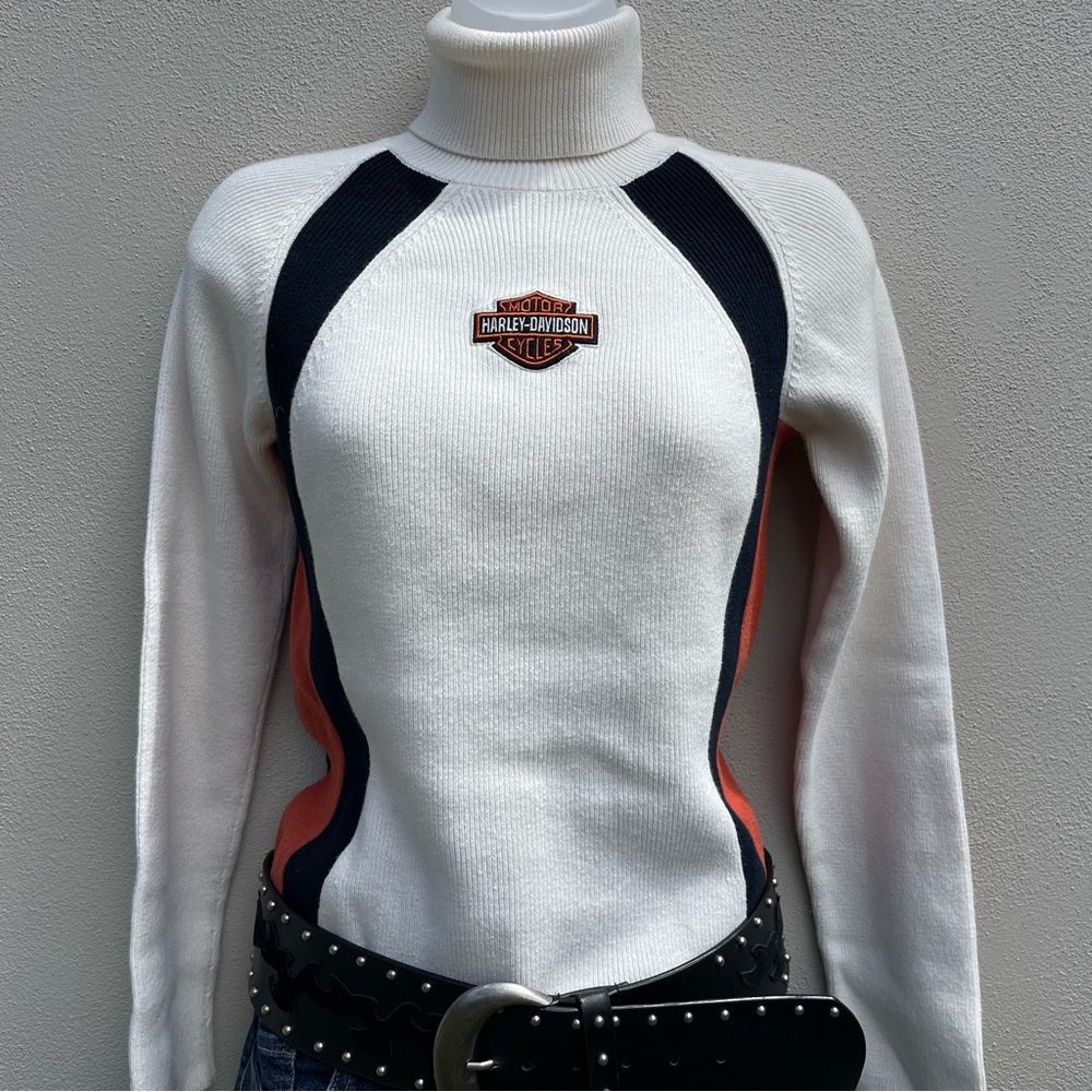 Harley-Davidson Women's Color Block Long Sleeve Top